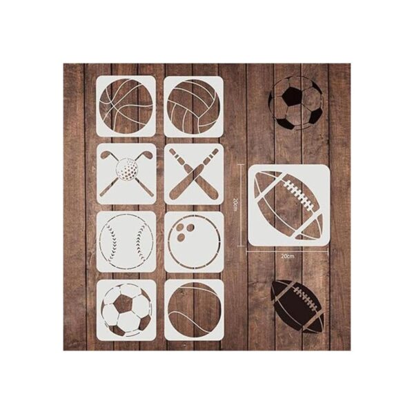 FINGERINSPIRE 9 plantillas de pelota deportiva béisbol_2