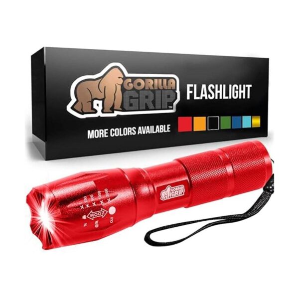 Gorilla Grip Linterna táctica LED de mano altos lúmenes_1