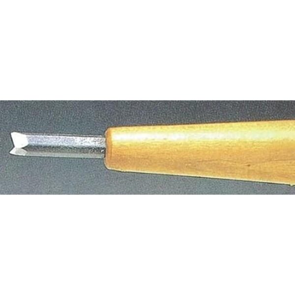 Mikisyo Cuchillo de tallado Power Grip triangular de 0.059_3
