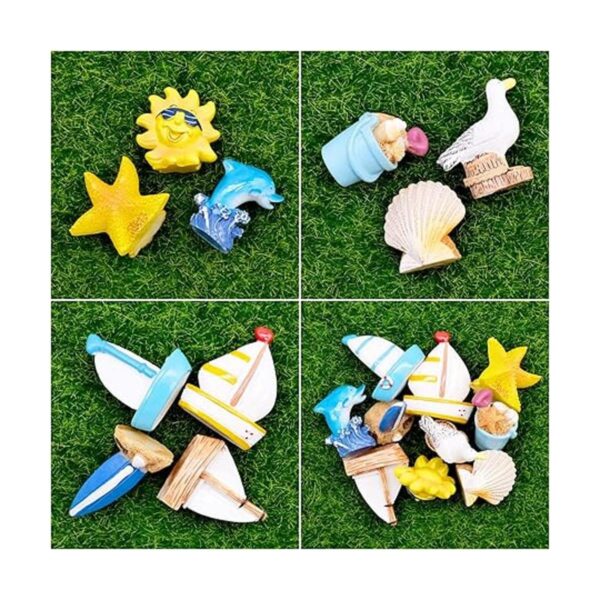 10 piezas de figuras de jardín de hadas accesorios en