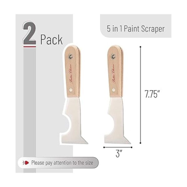 Bates Raspador de pintura cuchillo de cinta paquete de