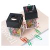 2 cajas dispensadoras de clip de papel magnético con 200_6