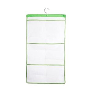 ALYER 6 bolsillos de almacenamiento colgante de malla para_1