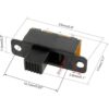 uxcell Interruptor deslizante 10 unidades 6 pines 3_3