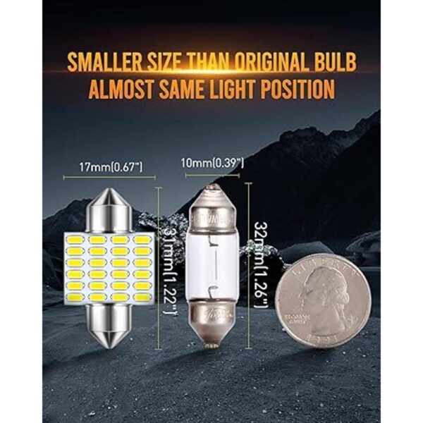 LUYED 2 X 300 lúmenes superbrillates 3014 24EX Chipsets_2