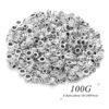 Cuentas de plata tibetana de 3.53 oz 120 a 220 piezas_3