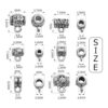 Cuentas de plata tibetana de 3.53 oz 120 a 220 piezas_2