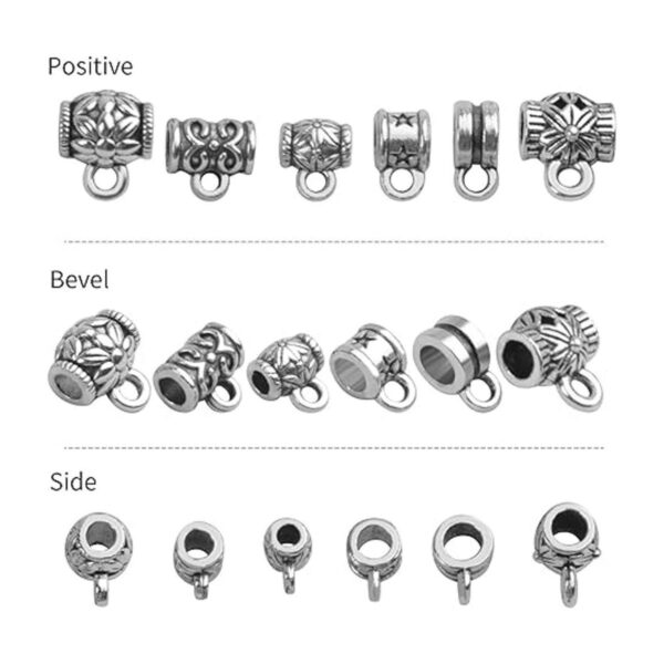 Cuentas de plata tibetana de 3.53 oz 120 a 220 piezas_4