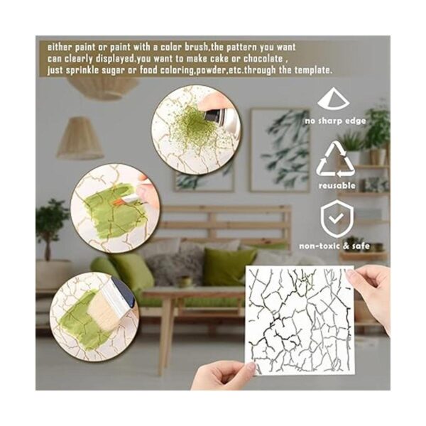 10 plantillas para pintar plantillas de textura de pared