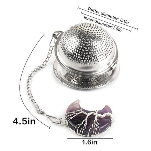 Infusor de té bola de té de malla de acero inoxidable 304