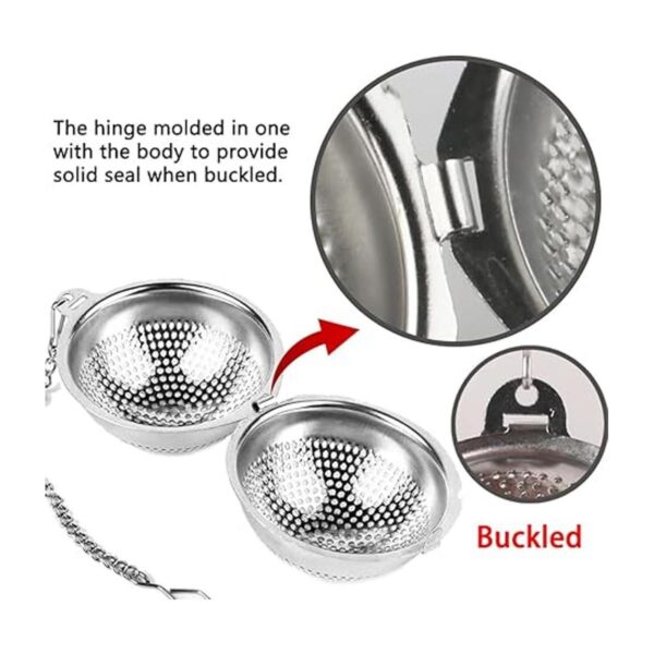 Infusor de té bola de té de malla de acero inoxidable 304