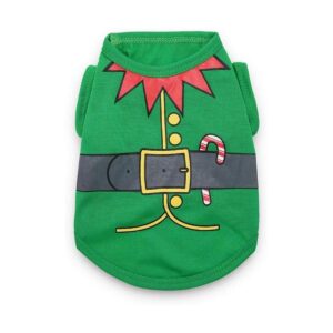DroolingDog camisa de Navidad para perros pequeños y gatos_1