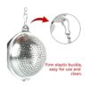 Infusor de té bola de té de malla de acero inoxidable 304