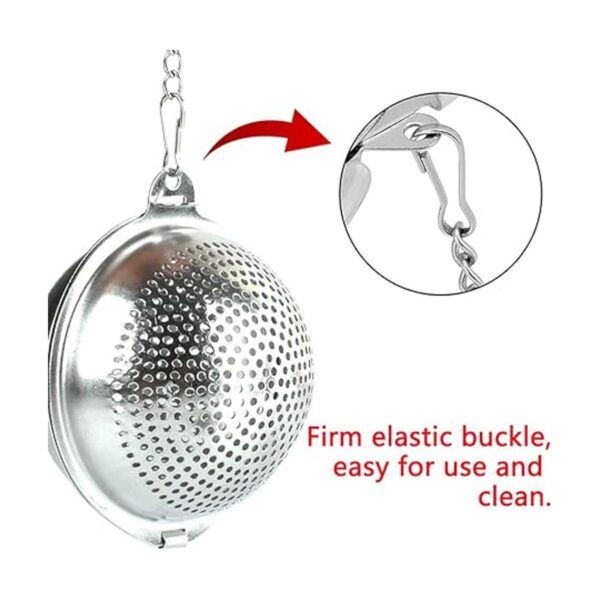 Infusor de té bola de té de malla de acero inoxidable 304