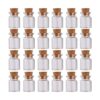MaxMau 24 juegos de botellas pequeñas de vidrio de 0.2 fl_1