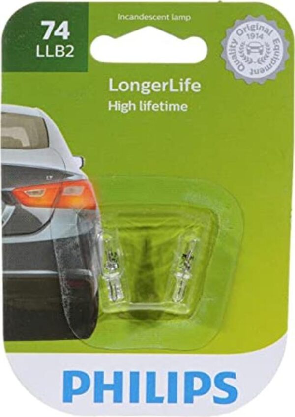 Philips Bombilla miniatura 74LLB2 74 LongerLife paquete_1