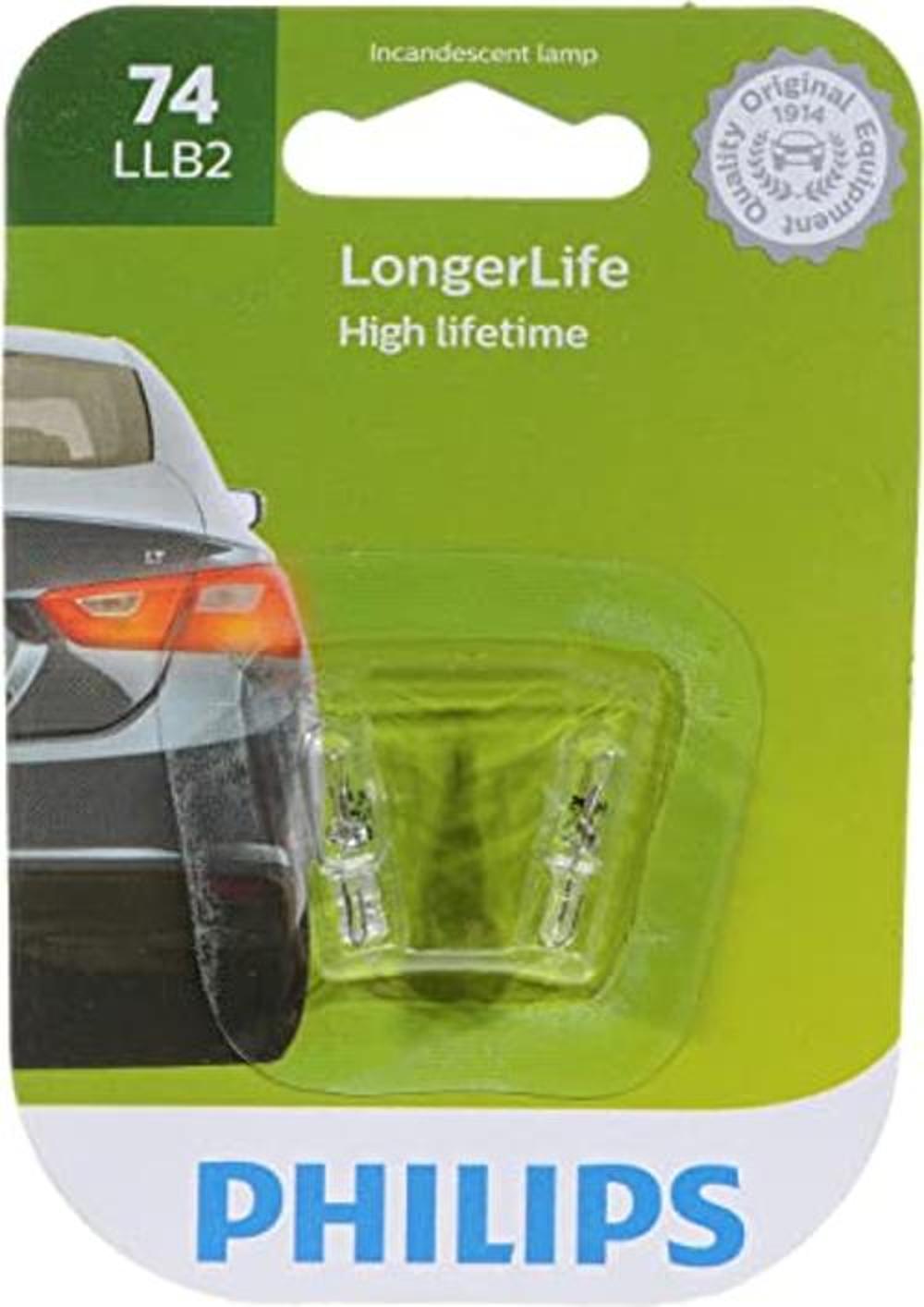 Philips Bombilla miniatura 74LLB2 74 LongerLife paquete