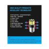 Serundo Auto Bombilla LED 1156 12 V 24 V súper_5