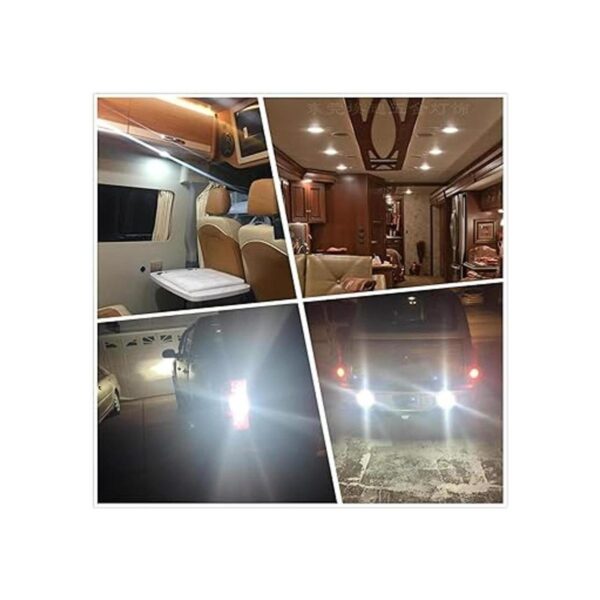 Serundo Auto Bombilla LED 1156 12 V 24 V súper_6