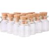 MaxMau 24 juegos de botellas pequeñas de vidrio de 0.2 fl_4