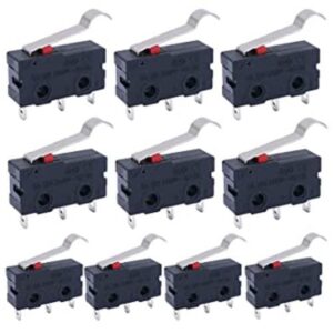 10 piezas mini micro interruptor de límite 5A 125 250V CA_1