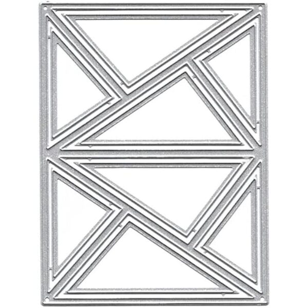 Rectangle Triangle Background Metal Die Cuts Rectangle_6