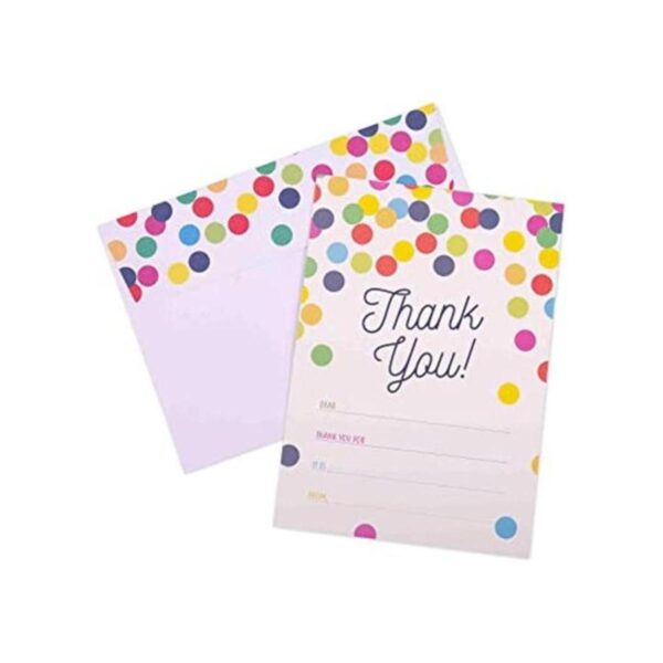 Tarjetas de agradecimiento para niños 20 tarjetas con_1