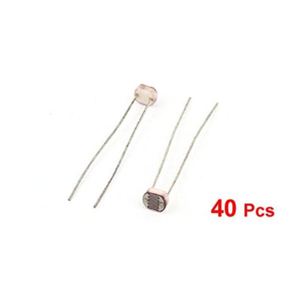 Uxcell a14073000ux0271 40 piezas Photoresistor GL5516 LDR_3