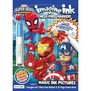 Bendon Marvel Super Hero Adventures Libro para colorear_1