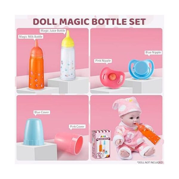 JOYIN Juego de botellas mágicas para muñecas 2 botellas_2