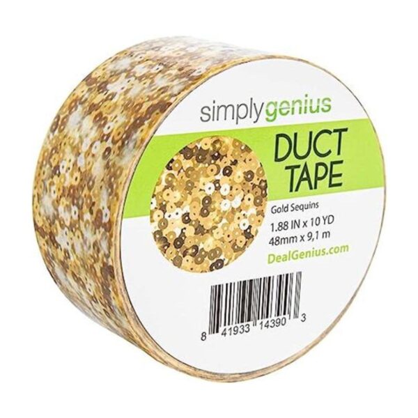 Simply Genius Rollo de cinta adhesiva con diseño de cinta_1
