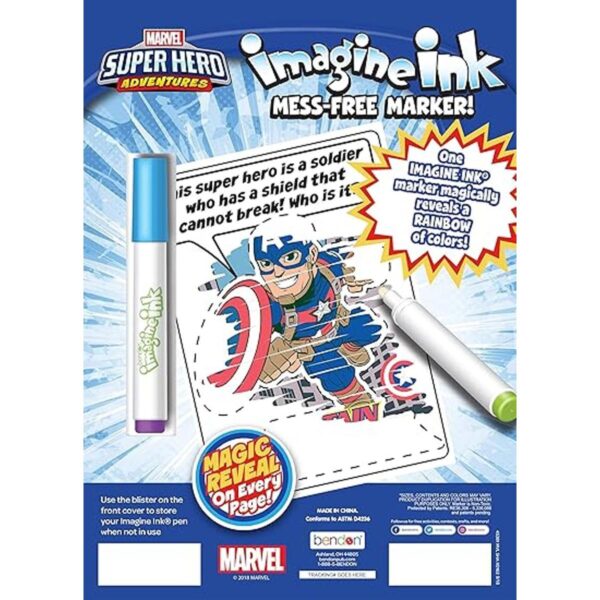 Bendon Marvel Super Hero Adventures Libro para colorear_3