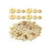 200 unidades de 0.157 in0.236 in0.315 in oro plano
