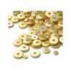 200 unidades de 0.157 in0.236 in0.315 in oro plano