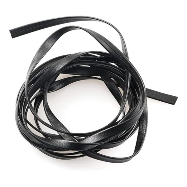 PZRT Cordón plano de piel sintética de 4 yardas de largo_2