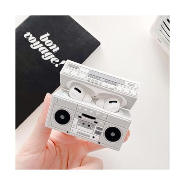 Suublg Funda protectora para Airpods Pro de dibujos_3
