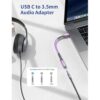 JSAUX Adaptador USB tipo C a conector de auriculares_2