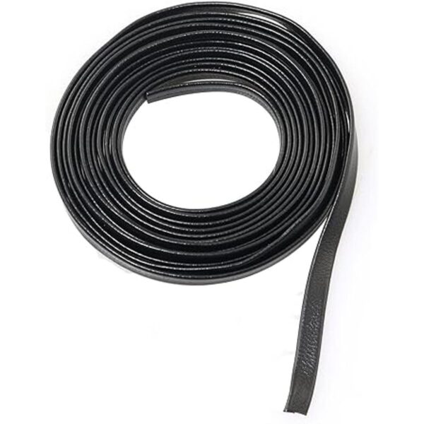 PZRT Cordón plano de piel sintética de 4 yardas de largo_4