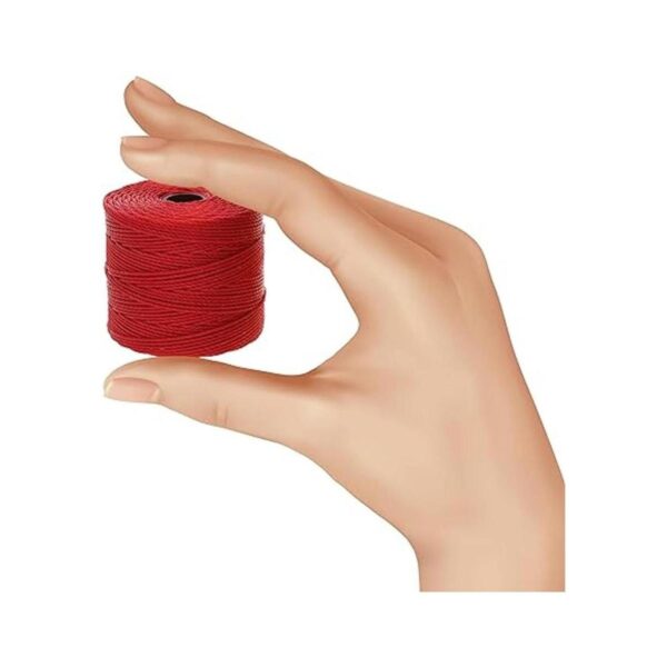 The Beadsmith Cordón SLon 18 Shanghai Color Rojo