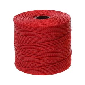 The Beadsmith Cordón SLon 18 Shanghai Color Rojo