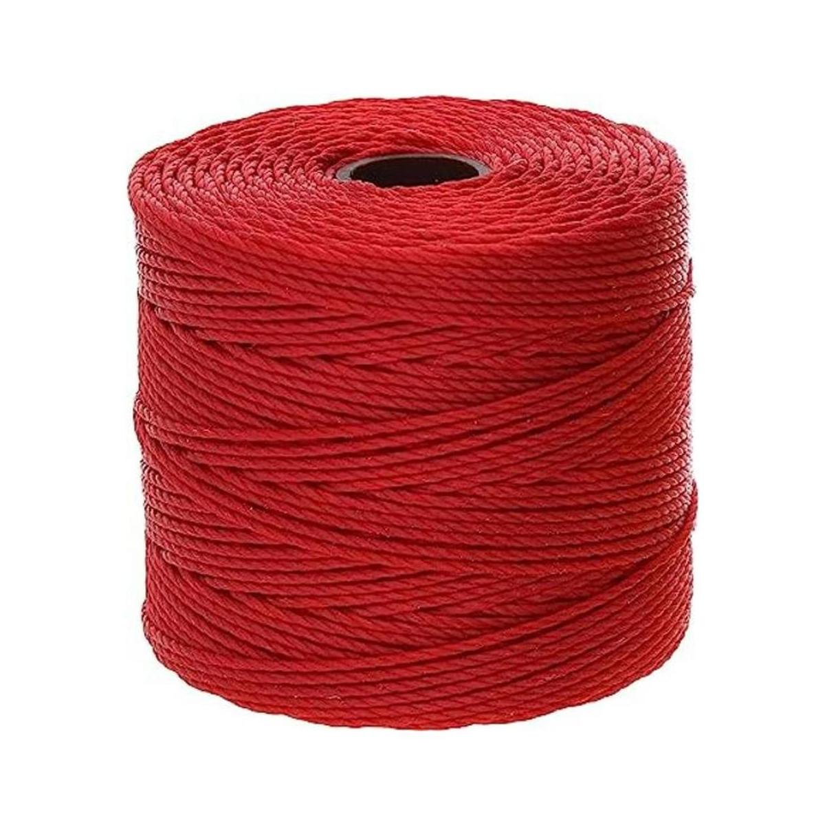 The Beadsmith Cordón SLon 18 Shanghai Color Rojo