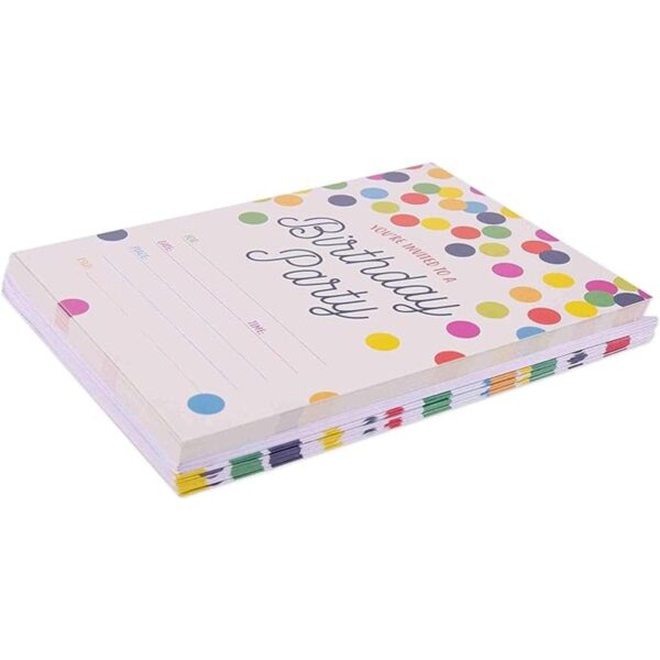 Invitaciones para fiesta de cumpleaños 20 tarjetas con_3