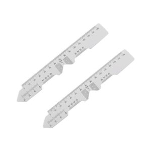 JCBIZ 2pcs gafas pupila distancia regla 5.906 in ojo_1