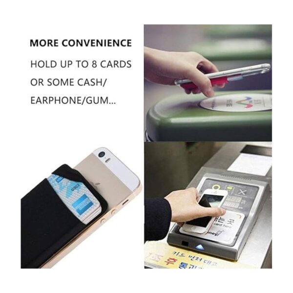 Paquete de 3 bolsillos para tarjeta de teléfono celular_2