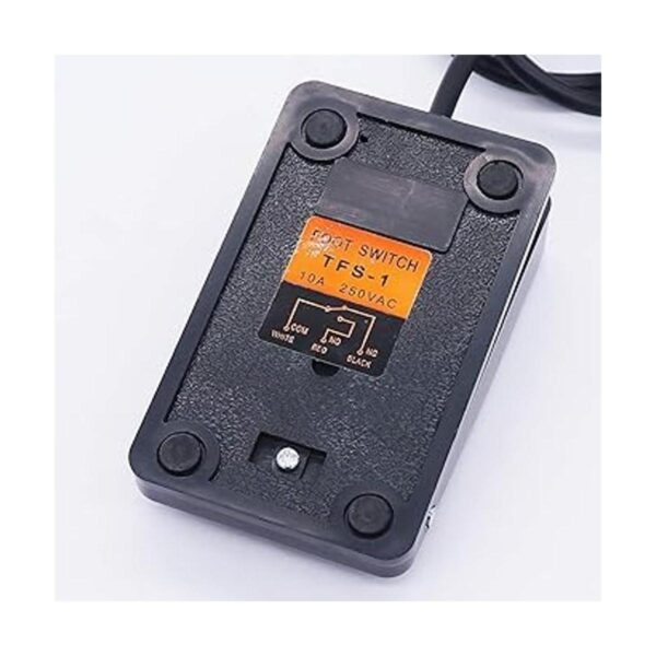 Twidec10A 250VAC Momentary Nonslip Plastic Foot Pedal_2