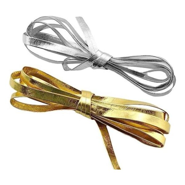PZRT Cordón de piel sintética de 4 yardas para pulsera de_1