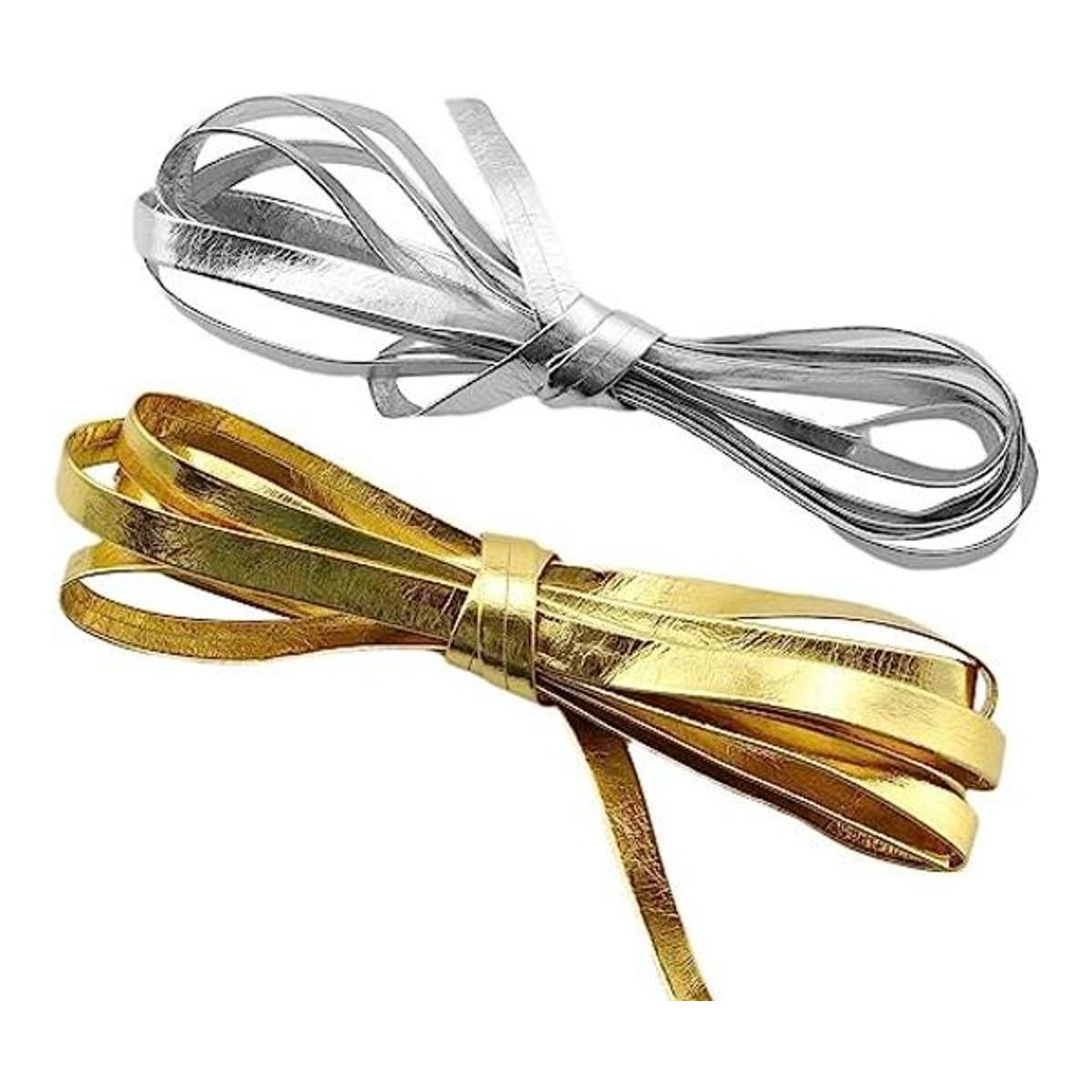 PZRT Cordón de piel sintética de 4 yardas para pulsera de