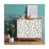 Erfoni Papel tapiz floral para despegar y pegar papel de