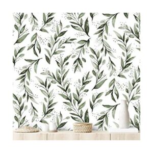 Erfoni Papel tapiz floral para despegar y pegar papel de