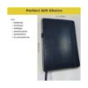 Dotted Grid Meeting Notebook A5 Leather Bound Black Note_4